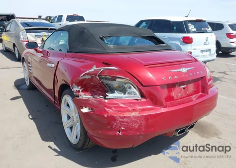 2005 Chrysler Crossfire Limited from USA, damaged, VIN 1C3AN65L65X057205